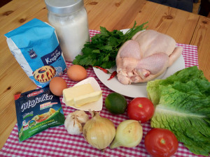 Voňavé kuřecí burgery - suroviny - www.chytrevarime.cz