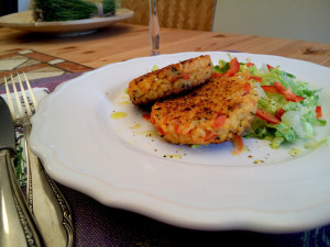 Zeleninové karbanátky z bulguru - www.chytrevarime.cz