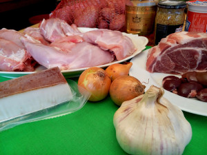 3 chody z 1 králíka - suroviny - www.chytrevarime.cz