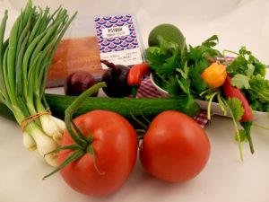 Ceviche z duhového pstruha dvakrát jinak - suroviny - www.chytrevarime.cz