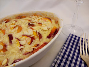 Zapečené broskve v mandlovém krému - www.chytrevarime.cz